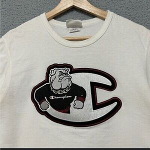 Champion Georgia Bulldogs Vintage men’s white shirt